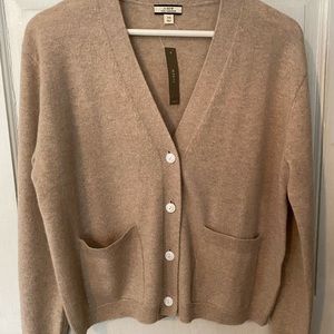 J. Crew Cashmere Cardigan Sweater